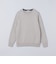 〈洗濯機可能〉ソリッド コットン カシミヤ クルーネック 26AW