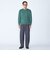 〈洗濯機可能〉ソリッド コットン カシミヤ クルーネック 26AW