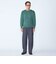 〈洗濯機可能〉ソリッド コットン カシミヤ クルーネック 26AW