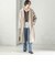 《予約》Super 160's ウール リバー ロング コート