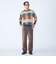 〈洗濯機可能〉チェック コットンカシミヤ クルーネック 26AW
