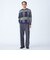 〈洗濯機可能〉チェック コットンカシミヤ クルーネック 26AW