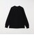 Hanes: T-SHIRTS KURO クルーネック パック ロングスリーブ Tシャツ（ブラック）26AW