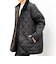【SHIPS any別注】TAION:〈手洗い可能〉ダイヤキルト ダウン フード ハーフコート 26AW◆