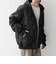【SHIPS any別注】TAION:〈手洗い可能〉ミリタリーキルト ダブルジップ ダウン パーカ ー26AW◆