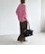 《予約》〈手洗い可能〉アルパカ ミックス  ローゲージ ルーズ ニット プルオーバー