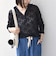 〈手洗い可能〉カットジャカード フーディー トップス
