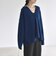 《予約》〈手洗い可能〉AQUA カシミヤ ミックス アゼ スキッパー ポロ ニット
