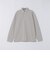 【WEB限定】〈吸水速乾・手洗い可能〉シャンブレー レギュラー ロングスリーブ ポロシャツ