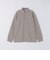 【WEB限定】〈吸水速乾・手洗い可能〉シャンブレー レギュラー ロングスリーブ ポロシャツ