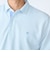 【WEB限定】〈吸水速乾・手洗い可能〉シャンブレー レギュラー ロングスリーブ ポロシャツ