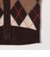 〈手洗い可能〉アーガイル Vネック ニット カーディガン