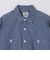 AUTHENTIC: シャンブレー ワーク シャツ