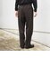 〈撥水/手洗い可能〉CALNAVA(R) 2タック セミワイド テーパード イージーパンツ◆