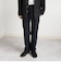 〈撥水/手洗い可能〉CALNAVA(R) 2タック セミワイド テーパード イージーパンツ◇