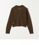 Healthknit:〈手洗い可能〉モヘヤ ミックス ポロ ニット