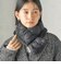 《予約》【SHIPS別注】TAION:〈手洗い可能〉SHIRRING MUFFLER