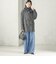 《予約》【SHIPS別注】TAION:〈手洗い可能〉SHIRRING MUFFLER