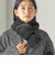 《予約》【SHIPS別注】TAION:〈手洗い可能〉SHIRRING MUFFLER