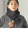 《予約》【SHIPS別注】TAION:〈手洗い可能〉SHIRRING MUFFLER