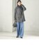 《予約》【SHIPS別注】TAION:〈手洗い可能〉SHIRRING MUFFLER
