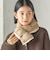 《予約》【SHIPS別注】TAION:〈手洗い可能〉SHIRRING MUFFLER
