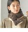 《予約》【SHIPS別注】TAION:〈手洗い可能〉SHIRRING MUFFLER