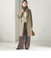 《予約》【SHIPS別注】TAION:〈手洗い可能〉SHIRRING MUFFLER