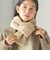《予約》【SHIPS別注】TAION:〈手洗い可能〉SHIRRING MUFFLER