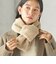 《予約》【SHIPS別注】TAION:〈手洗い可能〉SHIRRING MUFFLER