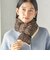 《予約》【SHIPS別注】TAION:〈手洗い可能〉SHIRRING MUFFLER