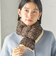 《予約》【SHIPS別注】TAION:〈手洗い可能〉SHIRRING MUFFLER