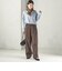 《予約》【SHIPS別注】TAION:〈手洗い可能〉SHIRRING MUFFLER
