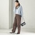 《予約》【SHIPS別注】TAION:〈手洗い可能〉SHIRRING MUFFLER