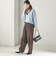 《予約》【SHIPS別注】TAION:〈手洗い可能〉SHIRRING MUFFLER