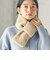 《予約》【SHIPS別注】TAION:〈手洗い可能〉SHIRRING MUFFLER