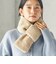《予約》【SHIPS別注】TAION:〈手洗い可能〉SHIRRING MUFFLER