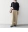 〈手洗い可能〉ループ ジャカード リブ ニット プルオーバー
