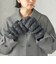 【SHIPS別注】TAION:〈手洗い可能〉SHIRRING MITTEN