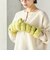 【SHIPS別注】TAION:〈手洗い可能〉SHIRRING MITTEN