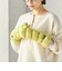 【SHIPS別注】TAION:〈手洗い可能〉SHIRRING MITTEN
