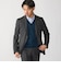 MADE IN JAPAN サックス ブルー ジャージー ワンピースカラー シャツ