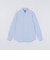 MADE IN JAPAN サックス ブルー ジャージー ワンピースカラー シャツ