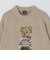 《予約》【一部WEB限定】〈洗濯機可能〉Teddybear(R) ジャカード モール ニット◆