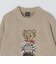 《予約》【一部WEB限定】〈洗濯機可能〉Teddybear(R) ジャカード モール ニット◆