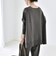 〈洗濯機可能〉ボートネック ワイド ニット プルオーバー 26AW