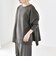 〈洗濯機可能〉ボートネック ワイド ニット プルオーバー 26AW