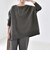 〈洗濯機可能〉ボートネック ワイド ニット プルオーバー 26AW