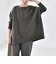 〈洗濯機可能〉ボートネック ワイド ニット プルオーバー 26AW