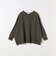 〈洗濯機可能〉ボートネック ワイド ニット プルオーバー 26AW